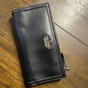 Kate Spade NY black leather wallet